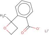 2-(2-methyloxetan-2-yl)benzoate lithium