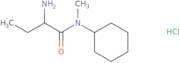 2-Amino-N-cyclohexyl-N-methylbutanamide hydrochloride