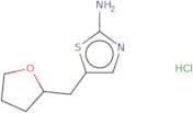5-[(Oxolan-2-yl)methyl]-1,3-thiazol-2-amine hydrochloride