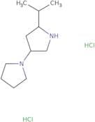 2-(Propan-2-yl)-4-(pyrrolidin-1-yl)pyrrolidine dihydrochloride