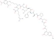 Mca-Gly-Ser-Pro-Ala-Phe-Leu-Ala-Lys(Dnp)-D-Arg-NH2 trifluoroacetate salt