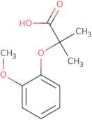 2-(2-Methoxyphenoxy)-2-methylpropanoic acid