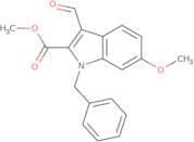 Methyl 1-benzyl-3-formyl-6-methoxy-1H-indole-2-carboxylate