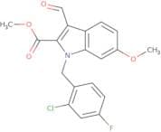 Methyl 1-(2-chloro-4-fluorobenzyl)-3-formyl-6-methoxy-1H-indole-2-carboxylate