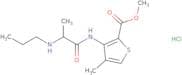 Methyl 4-methyl-3-[(N-propylalanyl)amino]thiophene-2-carboxylate HCl