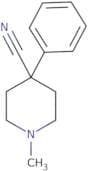 1-Methyl-4-phenylpiperidine-4-carbonitrile