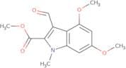 Methyl 3-formyl-4,6-dimethoxy-1-methyl-1H-indole-2-carboxylate