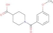 1-(3-Methoxybenzoyl)piperidine-4-carboxylic acid