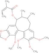 (2Z)-2-Methyl-2-butenoic acid (6R,7R,8R,13aS)-5,6,7,8-tetrahydro-1,2,3,13-tetramethoxy-6,7-dimethy…