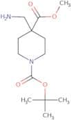 Methyl4-aminomethyl-1-boc-piperidine-4-carboxylate