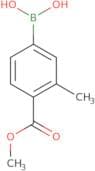 (4-(Methoxycarbonyl)-3-Methylphenyl)boronic acid