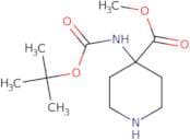 Methyl 4-N-Boc-aminopiperidine-4-carboxylate