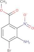 Methyl 3-amino-4-bromo-2-nitrobenzoate