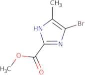 Methyl 4- bromo- 5- methyl- 1H- imidazole- 2- carboxylate