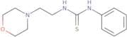 ((2-Morpholin-4-ylethyl)amino)(phenylamino)methane-1-thione
