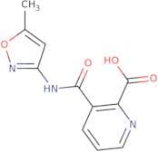 3-(N-(5-methylisoxazol-3-yl)carbamoyl)pyridine-2-carboxylic acid