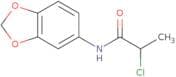 N-[3,4-(Methylenedioxy)phenyl]-2-chloropropanamide