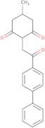 5-methyl-2-(2-oxo-2-(4-phenylphenyl)ethyl)cyclohexane-1,3-dione