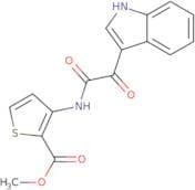 methyl 3-(2-indol-3-yl-2-oxoacetylamino)thiophene-2-carboxylate