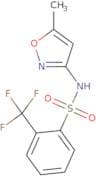 (5-methylisoxazol-3-yl)((2-(trifluoromethyl)phenyl)sulfonyl)amine