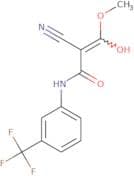 methyl-2-nitrilo-3-hydroxy-3-((3-(trifluoromethyl)phenyl)amino)prop-2-enoate