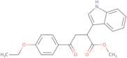 methyl 4-(4-ethoxyphenyl)-2-indol-3-yl-4-oxobutanoate