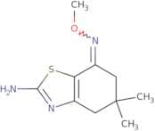 7-(O-methyloxime)-5,5-dimethyl-4,5,6-trihydrobenzothiazole-2-ylamine