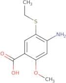 2-Methoxy-4-amino-5-ethylthiobenzoic acid
