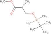 (2R)-Methyl 3-{[tert-butyldimethylsilyl)oxy]}-2-methylpropionate