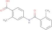 2-Methyl-4-(2-methylbenzamido)benzoic acid