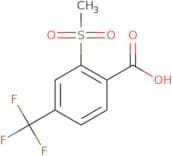 2-(Methylsulfonyl)-4-(trifluoromethyl)benzoic acid