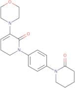 3-Morpholino-1-(4-(2-oxopiperidin-1-yl)phenyl)-5,6-dihydropyridin-2(1H)-one