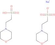 2-(4-Morpholino)ethanesulfonic acid hemisodium salt