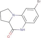 8-Bromo-1H,2H,3H,3aH,4H,5H-pyrrolo[1,2-a]quinoxalin-4-one