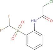 2-Chloro-N-(2-difluoromethanesulfonylphenyl)acetamide