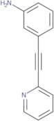 3-[2-(Pyridin-2-yl)ethynyl]aniline
