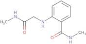 N-Methyl-2-{[(methylcarbamoyl)methyl]amino}benzamide