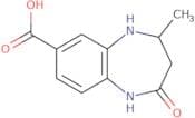4-Methyl-2-oxo-2,3,4,5-tetrahydro-1H-1,5-benzodiazepine-7-carboxylic acid