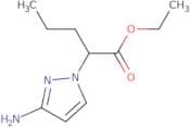 Ethyl 2-(3-amino-1H-pyrazol-1-yl)pentanoate