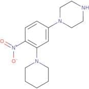 1-(4-Nitro-3-piperidin-1-ylphenyl)piperazine
