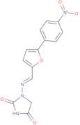 1-{{[5-(4-Nitrophenyl)-2-furanyl]methylene}amino}-2,4-imidazolidinedione