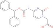 Nb-N-(benzhydryloxycarbonyl)cytosine)-1-acetic acid