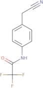 N-(4-(nitrilomethyl)phenyl)-2,2,2-trifluoroethanamide