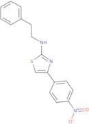 (4-(4-Nitrophenyl)(2,5-thiazolyl))(2-phenylethyl)amine