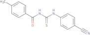 1-(4-Nitrilophenyl)-3-(4-methylbenzoyl)thiourea