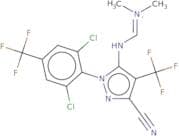 N'-[3-Cyano-1-[2,6-dichloro-4-(trifluoromethyl)phenyl]-4-(trifluoromethyl)-1H-pyrazol-5-yl]-N,N-di…