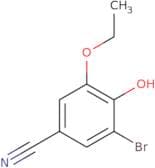 3-Bromo-5-ethoxy-4-hydroxybenzonitrile