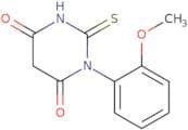 1-(2-Methoxyphenyl)-2-sulfanylidene-1,3-diazinane-4,6-dione