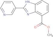 Methyl 2-(pyridin-3-yl)-1H-benzo[D]imidazole-7-carboxylate