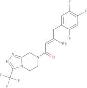 (2Z)-4-Oxo-4-[3-(trifluoromethyl)-5,6-dihydro[1,2,4]triazolo[4,3-a]pyrazine-7(8H)-yl]-1-(2,4,5-tri…